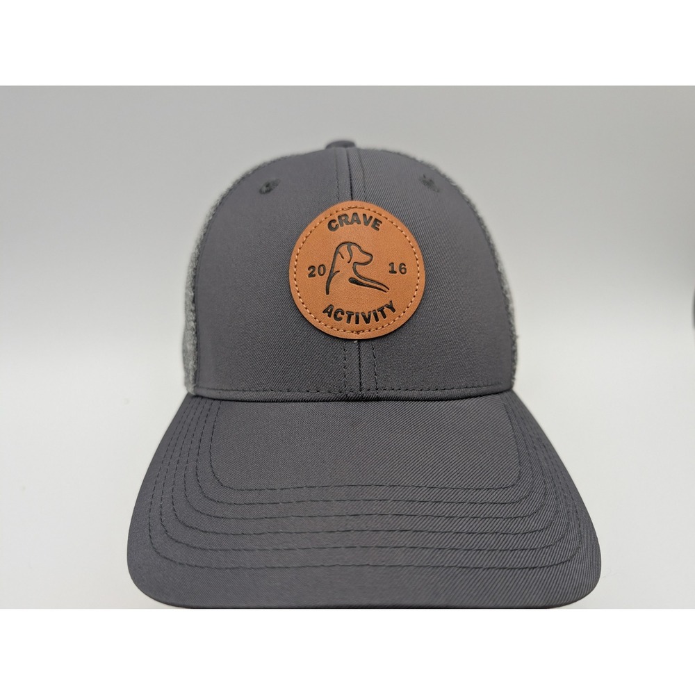Rhoback Crave Activity Trucker Hat Grey Snapback U07152 OSFM